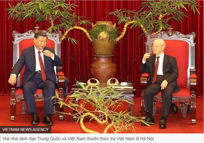 65. Trung Quốc vẫn giữ ‘cộng đồng vận mệnh chung’ với Việt Nam trên văn bản chữ Hán?